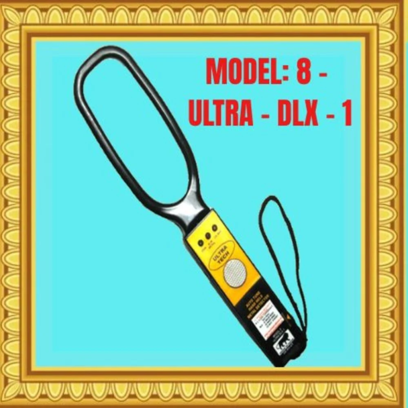 Hand Held Metal Detector – Model – 8 – Ultra – DLX – 1