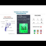 Non Contact Forehead Infrared Electronic Thermometer - Image 2