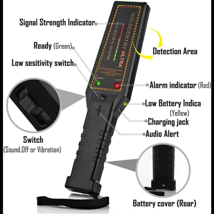 Security Metal Detector – Ultra Gold Centry - Image 4
