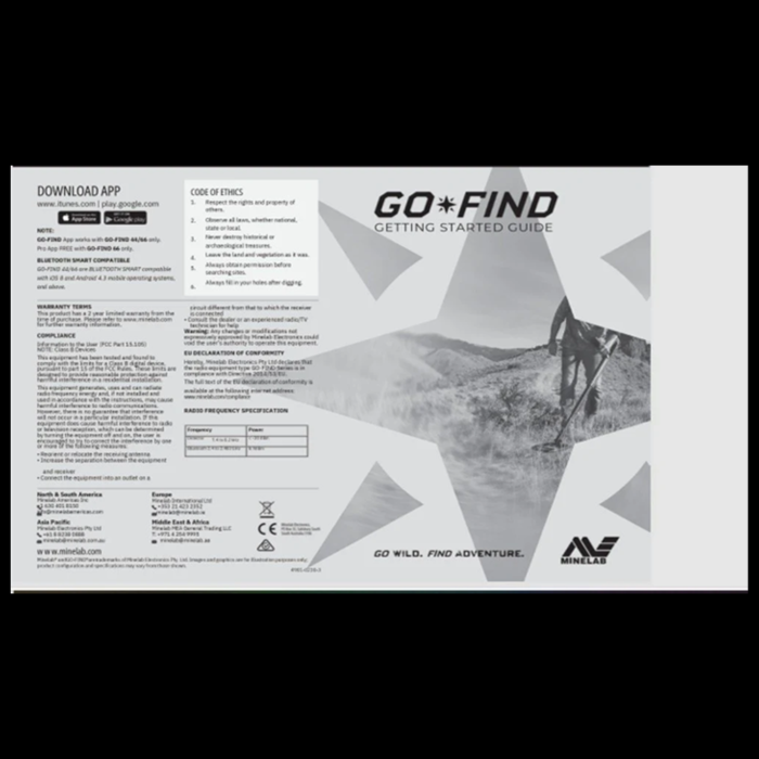 Underground Metal Detector - MineLab Go Find 44 - Image 7