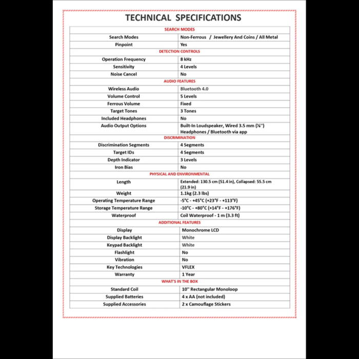 Underground Metal Detector - MineLab Go Find 44 - Image 3