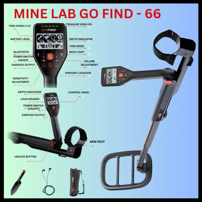 Deep Search Metal Detectors – Brand Minelab – Go Find 66
