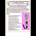 Security Metal Detector – Ultra Gold Extreme - Image 10