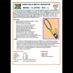 Hand Held Metal Dectectors - Image 5