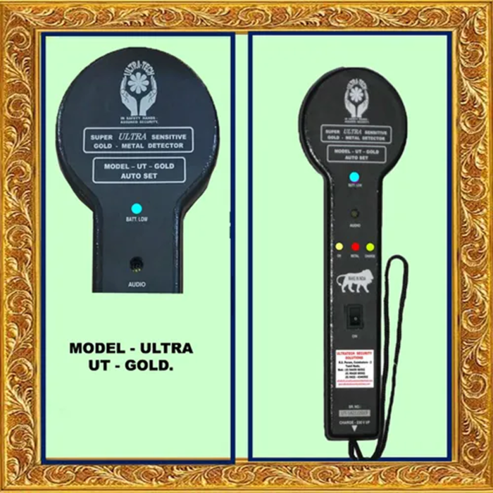 Hand Held Metal Detector – Ultra UT – Gold