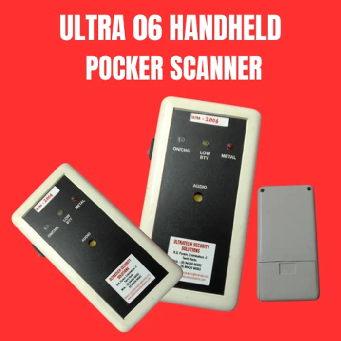Hand Held Metal Detector – Ultra 2006