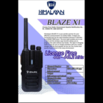 Walkie Talkie License Free – Himalayan Blaze X1 - Image 2