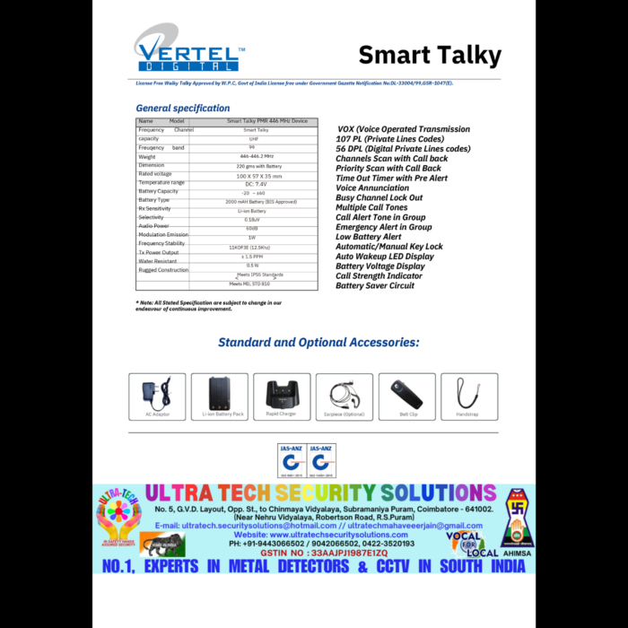 Walkie Talkie License Free – Vertel Smart Talky - Image 4