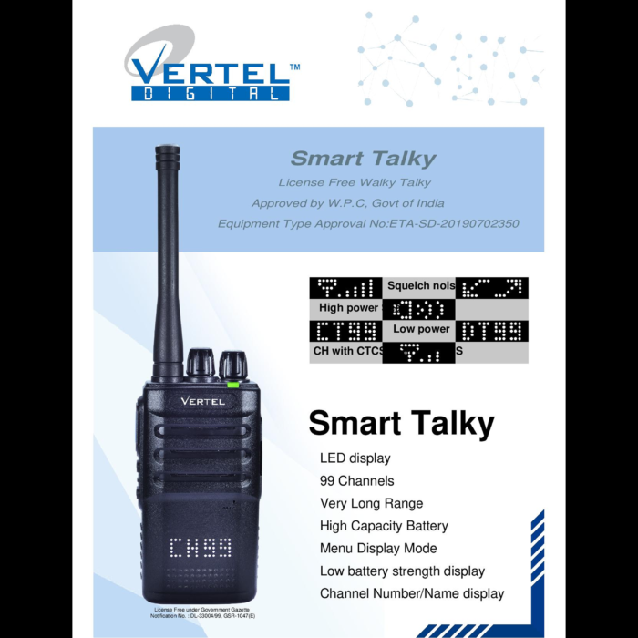 Walkie Talkie License Free – Vertel Smart Talky - Image 3