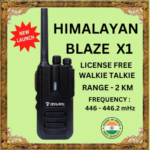 Walkie Talkie License Free – Himalayan Blaze X1